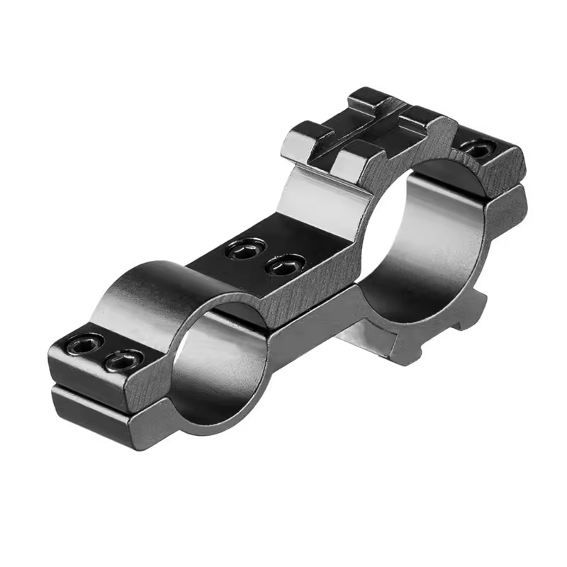 Tactical Universal Dual Ring for Flashlight With Side Base Mount