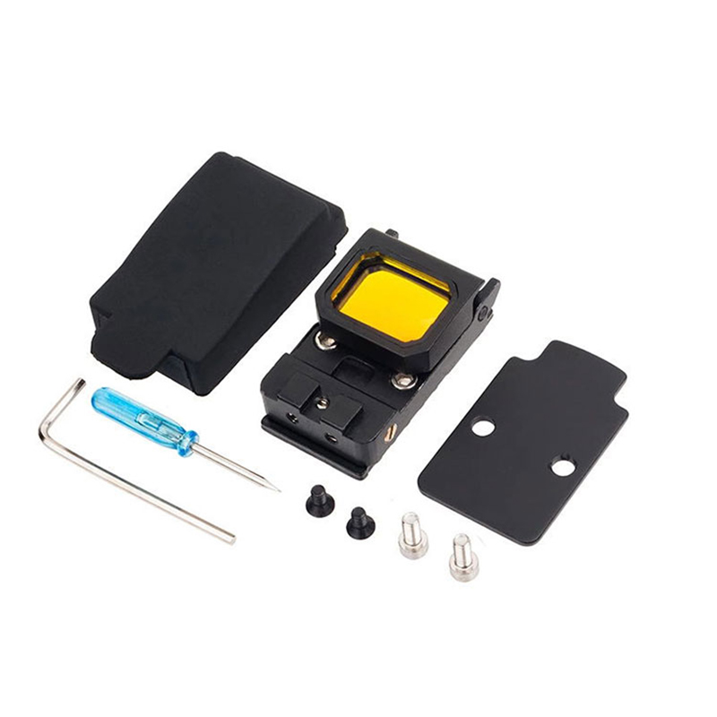 Mini Folding Red Dot Holographic Reflex Sight Scope Pistol Rmr Flip Up Red Dot with 20mm Mount