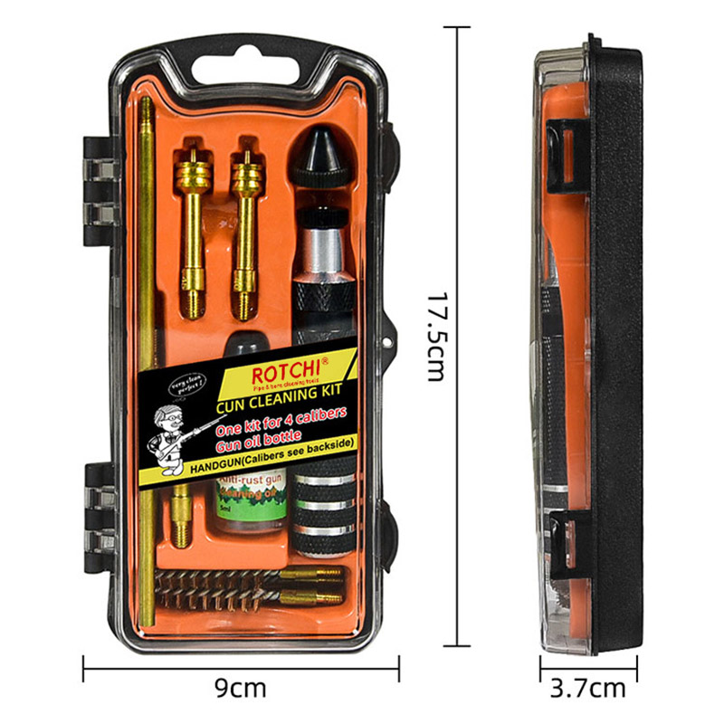 Handgun Pistol Cleaning Kit Oil Bottle 3-in-1