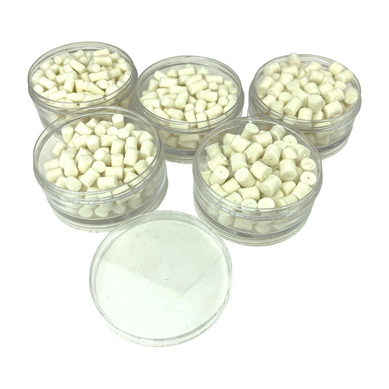 Gun Cleaning Wool Pellets Cylindrical Cases Screw Together Packed