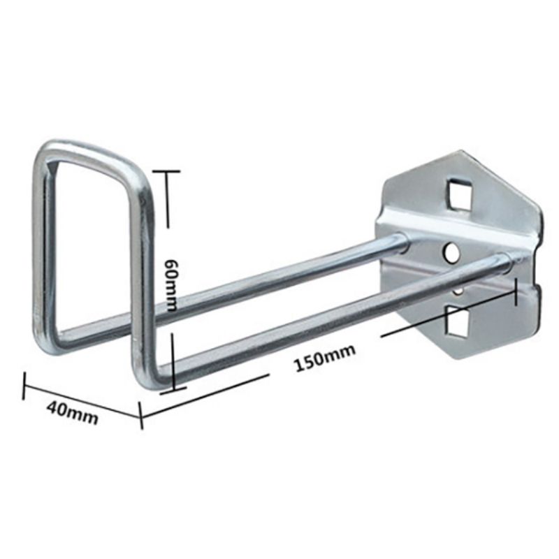 Reinforced Steel Hook Double Wires