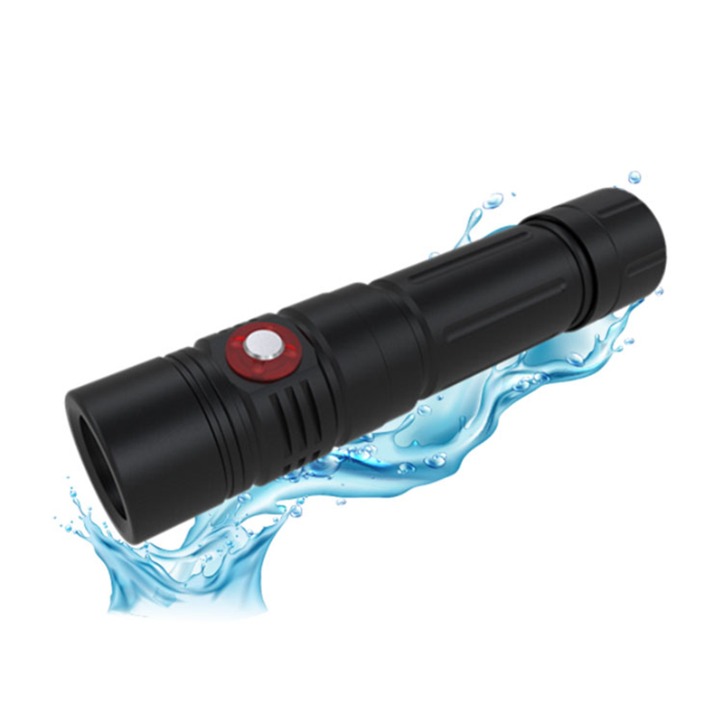 SST40 Professional IPX8 LED Diving Flashlight