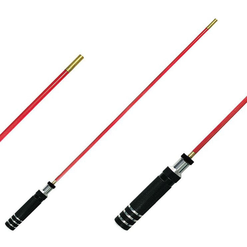 Gun Cleaning Rod One Piece Long Aluminum RotatingHandle 4mm 5mm 6mm 7mm