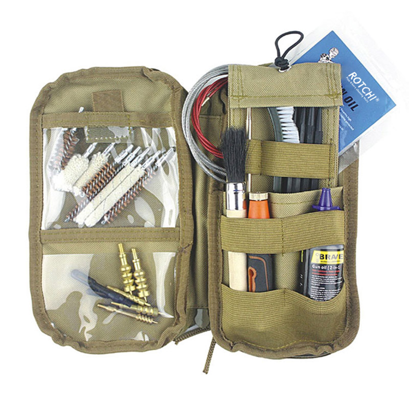 All in One Deluxe Aluminum Case Gun Cleaning Kit with Completed Cleaning and Gunsmith tools