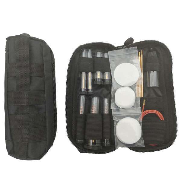 Molle System Gun Cleaning Kit for Rifles .177cal. and .223cal. with 5 Cleaning Rods and 1 Flexible Cable