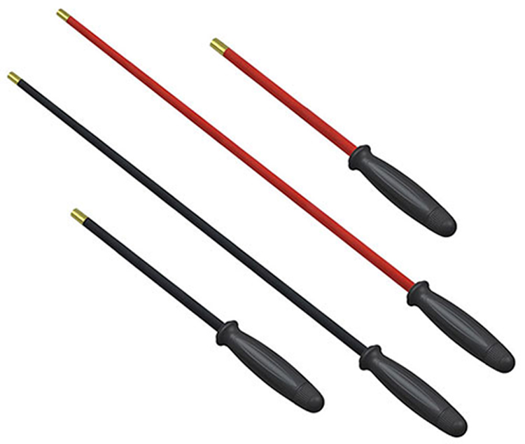 Plastic Handle Fast Rotating Pvc Steel Gun Cleaning Rod