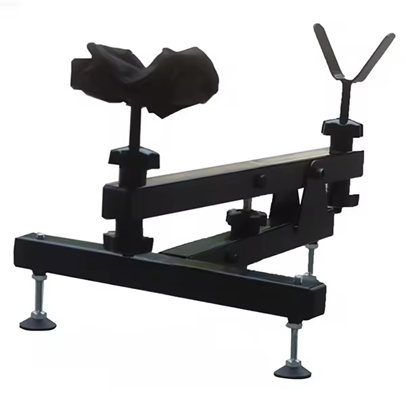 Metal square Tube Surface Spray Plastic Hunting Shooting Adjustable Support Display Stand