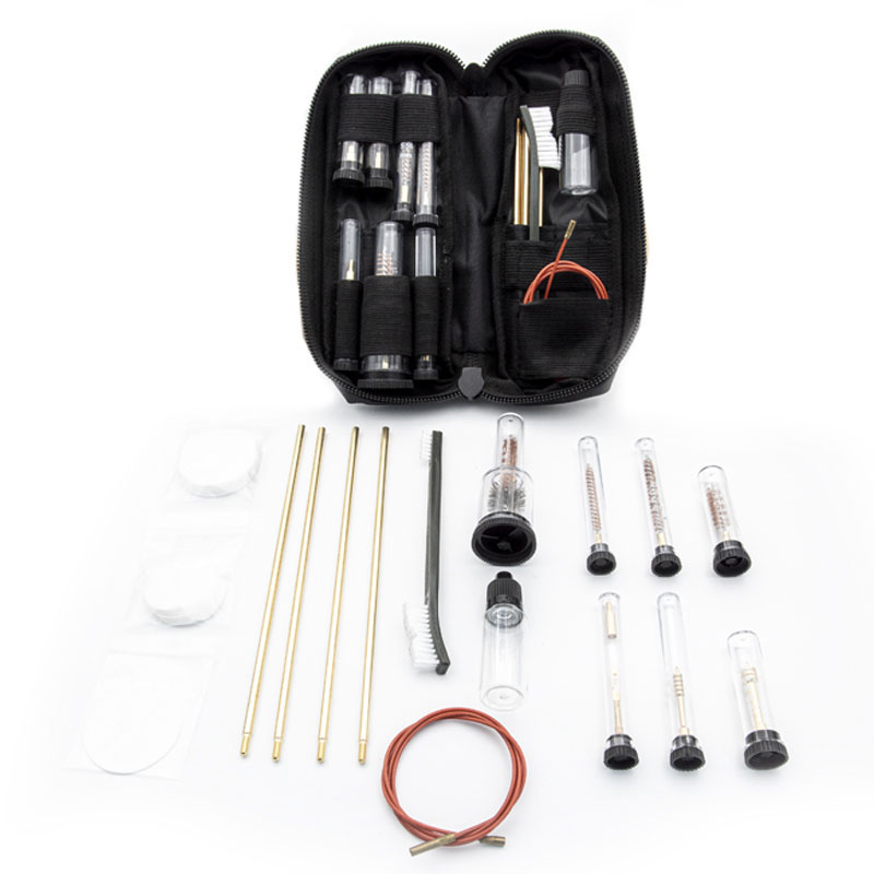 Molle System Gun Cleaning Kit for Rifles .177cal. and .223cal. with 5 Cleaning Rods and 1 Flexible Cable