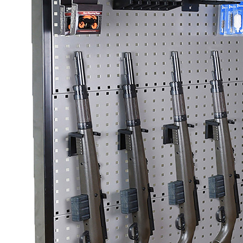 Steel Tactical Pistol Storage Rack Movable Gun Display Rack