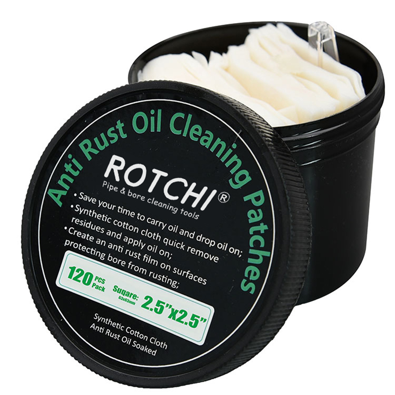 Gun Cleaning Patches Anti Rust Oil Soaked