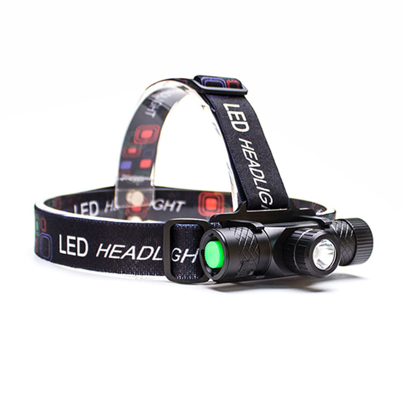 Waterproof USB Rechargeable Outdoor Emergency Headlamp for Camping