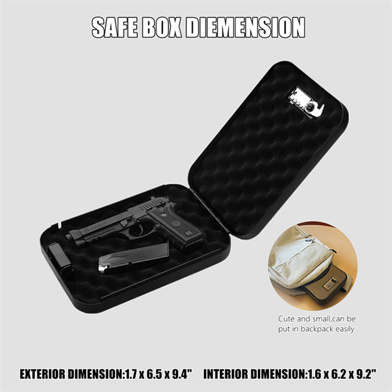 Mechanical Code Mini Gun Safe-8905